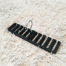 10 grid Storage Rack Tie Belt Scarf Rack Organizer Closet Wardrobe Space Sa F2V2