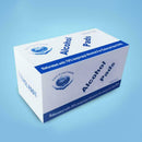 100 Pcs Disposable Alcohol Disinfection Cotton Medical Aid Wipe Swab First N1A3