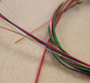 New A Set 6pcs Rainbow Colorful Color Strings For Acoustic Guitar Hot Accessory