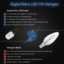 10 Pcs Ice Blue 12V 6500K Car Led Bulb T10 168 5730 Ip67 Wedge Side Light B D5F6