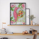 Santa Claus 5D DIY Diamond Painting Special Shape Partial Wall Art Pictures