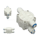 4 Way 1/4'' Port Auto Shut Off Valve For RO Reverse Osmosis Water Filter LJ