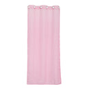 Pink Sheer Eyelet Telylene Window Treatment Curtain Drape Valance 1x2.1M