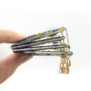 4pcs/set DIY Full Drill Diamond Painting Cartoon Animal Key Chain Jewelry