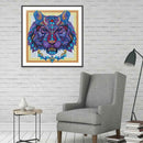 5D DIY Special Shaped Diamond Painting Lion Head Cross Stitch Mosaic Kits