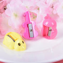 8PCS Animal Pencil Sharpener Cartoon Stationery Plastic Pencil Sharpeners