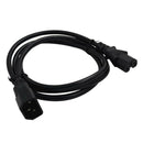 2x IEC320 C14 Male To C15 Female C14-C15-Cable Power Cord UPS Server Kit