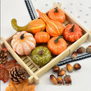 50Pcs Fall Holiday Decoration Pumpkins and Maple Leaves Pine Cones Acorns