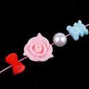 3-5mm Plastic Beads Assorted Colour Children Kids DIY Craft Supplies Lot