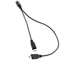 Micro USB 2.0 Data Charging Splitter Extension Cord