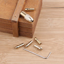 5pcs/Set 0.5-3mm Small Electric Drill Bit Collet Micro Twist Drill Chuck