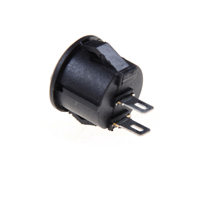 10Pcs 16mm Small Round Boat Rocker Switches 2 Pin ON-OFF Rocker Switch B Gn