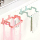 4x Hanging Trash Garbage Bag Holder Kitchen Carrier Plastic Bag Bin Sack Hanger