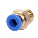 10 pcs Compressed Air Hose 13mm Male Thread 6mm Hose Connection Quick Fitti M5N5