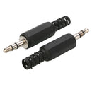 10pcs /Set 3.5mm 1/8" Audio Male Plug Jack Adapter Stereo Connector Headphone
