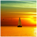 5D DIY Diamond Painting Full Drill Sea Sunset Ship Embroidery Cross Stitch