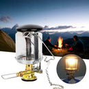 Portable Outdoor Camping Picnic Butane Gas Lantern Tent Light Lamp Candle J3Q3
