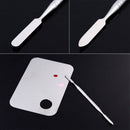 High Quality Pro Stainless Steel Cosmetic Makeup Palette Spatula Tool Tide
