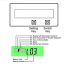 3X(Lcd Battery Capacity Monitor Gauge Meter,Waterproof 12V/24V/36V/48V Lead