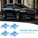 4pcs Window Regulator Slider Clips Sliding Blocks for Volvo 740 940 XC70