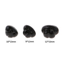 300x Black Plastic Animal / Dog Safety Noses For Teddy Bears Soft Toys DIY