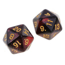 10PCS 20 Sided D20 Dice for Dungeons and Dragons  TRPG Table Games