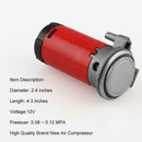 12V Air Compressor for Air Horn Automobile Motorcycle Boat Truck Vehicle