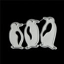Lovely Penguin Shape Scrapbooking DIY Sharp Cutting Dies Photo Album Art Card LJ