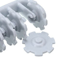37Pcs/Set Diy Cake Noodle Dough Roller Cutter Pastry Decor 4 Different Gear L4M9