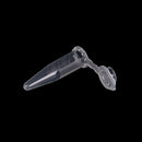 50X 0.5ml Lab Clear Micro Plastic Test Tube Centrifuge Vial Snap Cap ContainerJR
