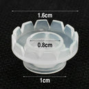 100X EYELASH EXTENSION PLASTIC GLUE CUPS CAPS ADHESIVE/TATTOO PIGMENT  OAB