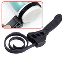 500mm Rubber Strap Wrench Multi-function Adjustable Spanner  Repair Tool black
