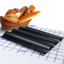 Baguette sheet baguette baking tray baguette mold with non-stick coating fo Y7G2