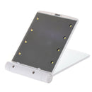 LED Pocket Handbag Compact makeup mirror foldable with lights cosmetic hand N3L3