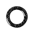 Carbon Fiber Engine Start Stop Ignition Key Ring Trim for Ford Mustang 2009-2013