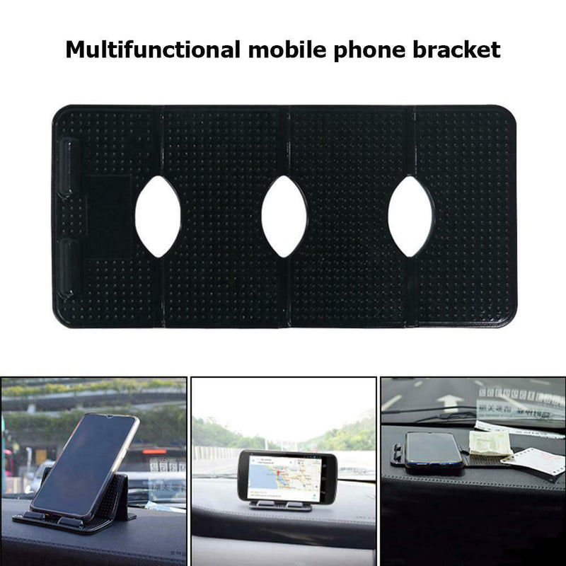 Car Dashboard Mat PU Non-slip Sticky Pad Phone Holder Car Gadget Styling
