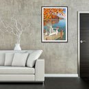 Scenery 5D DIY Full Round Drill Diamond Painting Cross Stitch Art (B850)