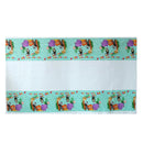 Safari animals tablecloth disposable table cover for kids birthday party decorMO