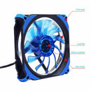 120mm LED Silent Fan PC Computer Chassis Fan Case Heatsink Cooler Cooling F