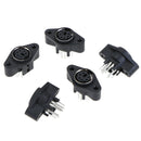 5PCS MDC/S Terminal Socket DIN Jack Connector  Mini PS2 6Pin 6P SocketB Gw