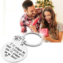 I'll Always Be Your Little Girl Father's Day Gifts Keychain Keyring For Dad Gift