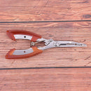 Orange Fishing Pliers Stainless Steel Hook Cutter Line Remove Fishing ToolJ Kw