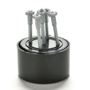 1 Pcs Nail Spike Through Coin Penetrate the Drum Magic Props Close Up Tricks  Hn