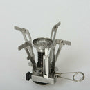 1x Portable Camping Stove Mini BBQ Furnace Outdoor Pocket Gas Burner LVQ