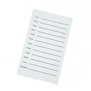 rectangle acrylic large white eyelash extension stand acrylic glue pallet M&O