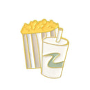 Creative Movie Ticket Cola Brooches Badges Jacket Party Jewelry (Style 1) A