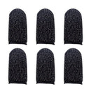 6PCS Mobile Game Controller Finger Sleeve Sets, Anti-Sweat Reusable Sweatpr