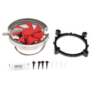 2xHydraulic Bearing CPU Cooling Fan Heatsink Radiator for Intel LGA 775 1156