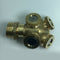 4-Head Brass 1/2" DN15 Garden Watering Agriculture Spray Nozzle Sprinkler