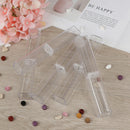 1X pen box plastic transparent case pen holder gift for crystal pen package b@!E